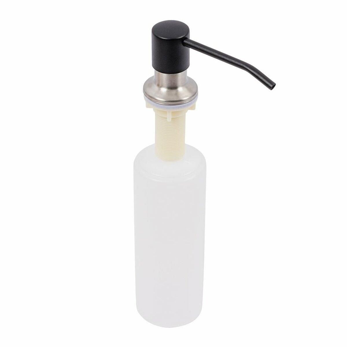 Чорний матовий дозатор для рідкого мила SA001 Platinum (Brushed) Чорний матовий дозатор для рідкого мила SA001 Platinum (Brushed)