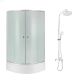 Комплект для душевой Latwa: Душевая кабина LLSC9090SATMIDFR2SET+Душевая система на 3 потребителя
