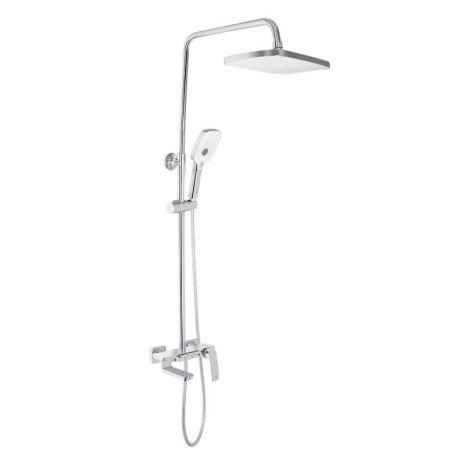 Душевая система универсальная Qtap Tern на три потребителя (с изливом) QTTER111CRM47591 Chrome