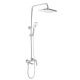 Душова система універсальна Qtap Tern на три споживачі (з виливом) QTTER1112CRM47592 Chrome