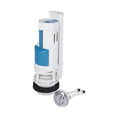 Lidz Арматура LT02 без клапана, 3/6 л, кнопка хром Lidz Арматура LT02 без клапана, 3/6 л, кнопка хром