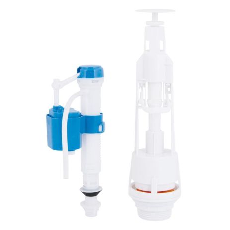 Lidz LT06 Комплект арматура с клапаном нижней подачи 1/2, хром кнопка Lidz LT06 Комплект арматура с клапаном нижней подачи 1/2, хром кнопка