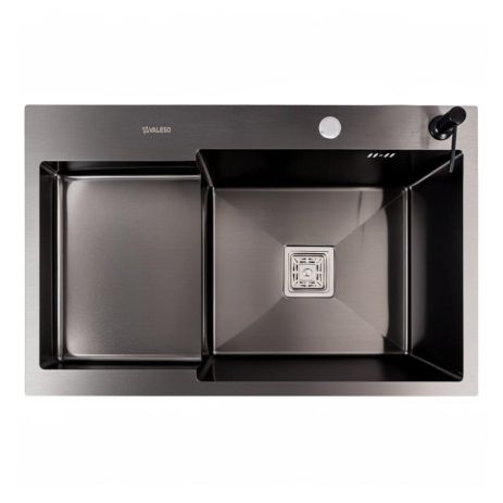 CM 78*50C R Мийка PVD чорна Valeso Handmade (3.0/0.8)