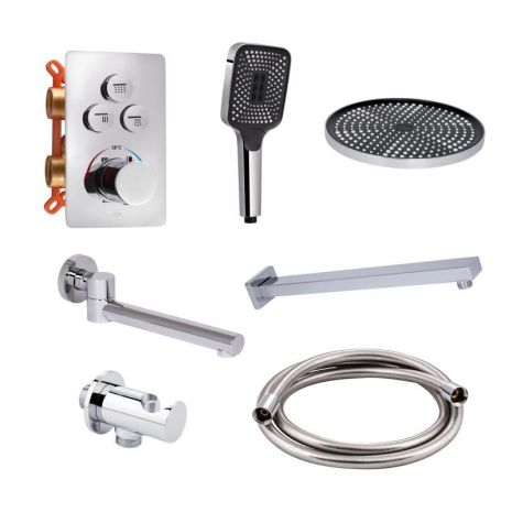 Смеситель встроенного монтажа с душем Смеситель встроенного монтажа с душем