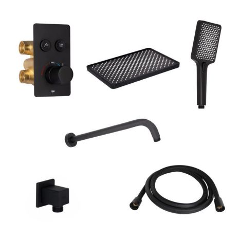 Комплект для душа Qtap Votice:Смеситель Комплект для душа Qtap Votice:Смеситель