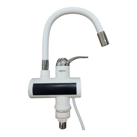 Проточний водонагрівач Чехія ELW21-EF-White з гнучким силіконовим виливом