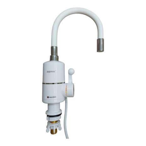 Проточний водонагрівач Чехія ELW06-F-White з гнучким силіконовим виливом