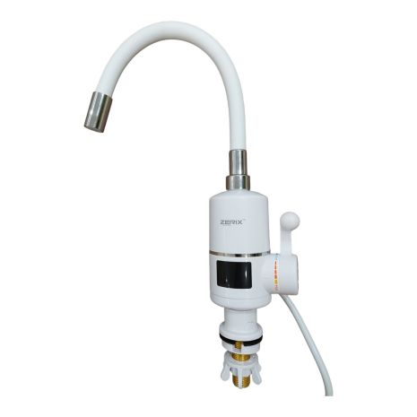 Проточний водонагрівач Чехія ELW06-EF-White з гнучким силіконовим виливом Проточний водонагрівач Чехія ELW06-EF-White з гнучким силіконовим виливом