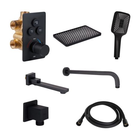 Смеситель встроенного монтажа с душем Qtap Смеситель встроенного монтажа с душем Qtap