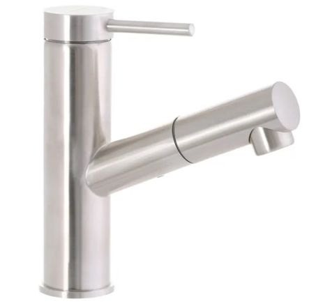 Змішувач для умивальника з висувною лійкою MIX DAX-001 Змішувач для умивальника з висувною лійкою MIX DAX-001