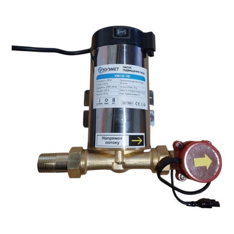Насос для підвищення тиску Словенія VDMT VM15-10 бесшумний з реле протоки Насос для підвищення тиску Словенія VDMT VM15-10 бесшумний з реле протоки