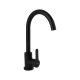 Змішувач для кухні Brinex Pure 015F U-подібний Black Matt BRIPUR015FBLM