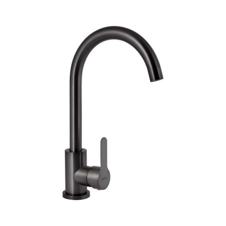 Змішувач для кухні U-образний Brinex Pure 015F U-образний Graphite BRIPUR015FGRP