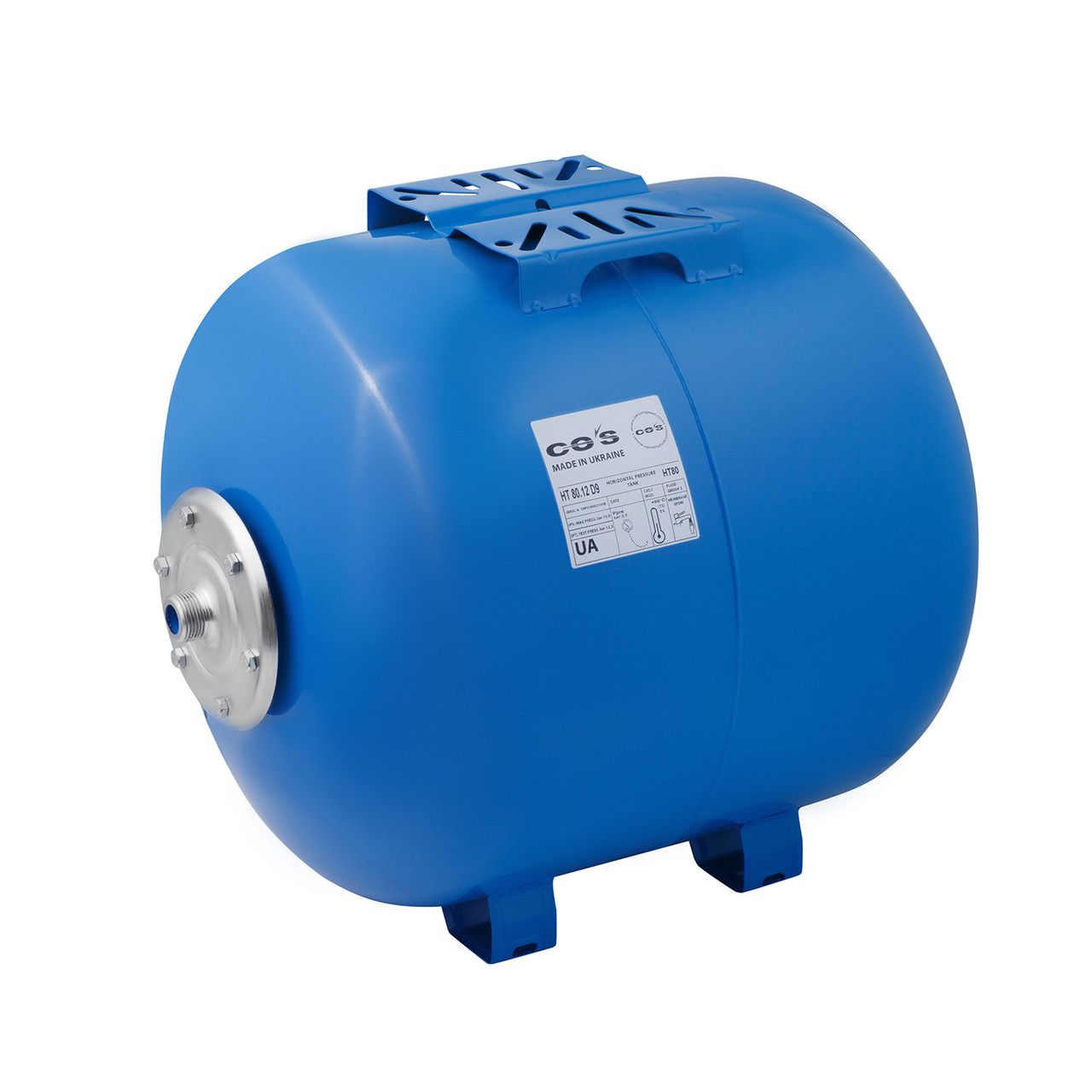 Гідроакумулятор Pumpman COS горизонтальний 80 л Гідроакумулятор Pumpman COS горизонтальний 80 л