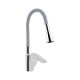 Змішувач для кухні Lidz Tani 007F3 з гнучким виливом (k40) LDTAN007F3GCR31869 Grey / Chrome