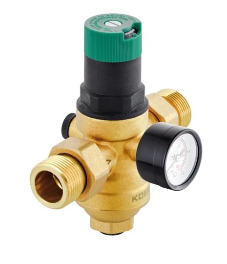 Редуктор тиску з фільтром тонкого очищення та манометром Чехія KR. 1241 1" Редуктор тиску з фільтром тонкого очищення та манометром Чехія KR. 1241 1"