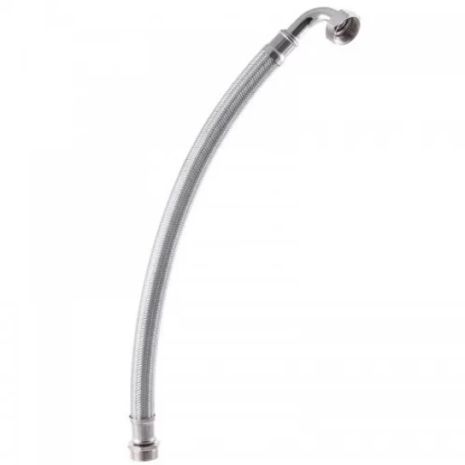 Антивібраційний шланг DS-5207-55 нержавіюча сталь, гайка латунь 1" 27мм 55 см Антивібраційний шланг DS-5207-55 нержавіюча сталь, гайка латунь 1" 27мм 55 см