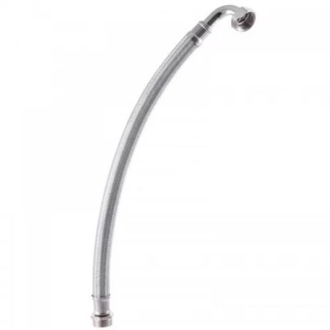 Антивібраційний шланг DS-5207-55 нержавіюча сталь, гайка латунь 1" 27мм 55 см Антивібраційний шланг DS-5207-55 нержавіюча сталь, гайка латунь 1" 27мм 55 см