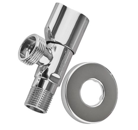 Кран для подключения сантехприборов BAV-02-1/2x3/4