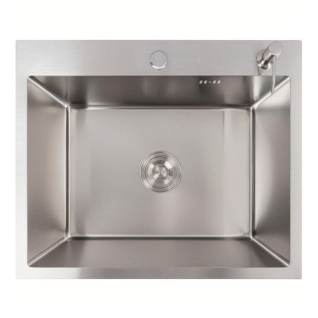 Нержавійка кухонна мийка 60*50 VALESO Handmade ECN (2,0/0,5) Нержавійка кухонна мийка 60*50 VALESO Handmade ECN (2,0/0,5)