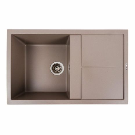 Гранитная мойка для кухни Platinum 7950 Selena матовая Дюна Гранитная мойка для кухни Platinum 7950 Selena матовая Дюна