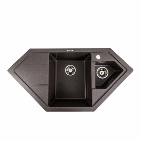 Гранітна мийка для кухні Platinum 9950 PANDORA матовий Гренадин Гранітна мийка для кухні Platinum 9950 PANDORA матовий Гренадин