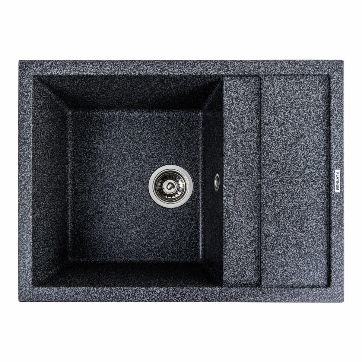 Гранитная мойка для кухни Platinum 6550 LOTOS матовый. Гранитная мойка для кухни Platinum 6550 LOTOS матовый.