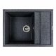 Гранитная мойка для кухни Platinum 6550 LOTOS матовый. Гранитная мойка для кухни Platinum 6550 LOTOS матовый.
