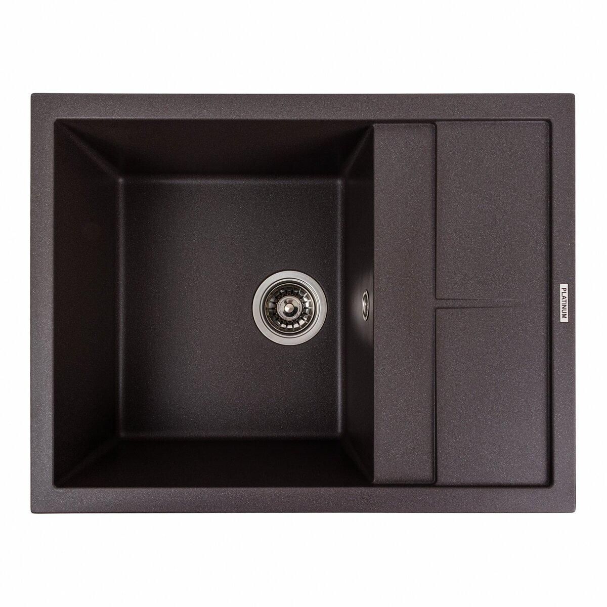 Гранітна мийка для кухні Platinum 6550 LOTOS матовий Гренадин Гранітна мийка для кухні Platinum 6550 LOTOS матовий Гренадин