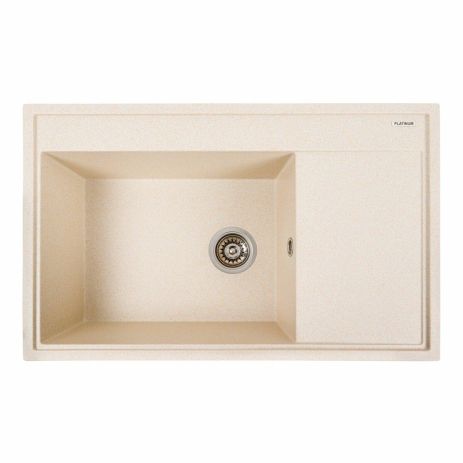 Гранітна мийка для кухні Platinum 7950 AZURIT матовий Пісок Гранітна мийка для кухні Platinum 7950 AZURIT матовий Пісок