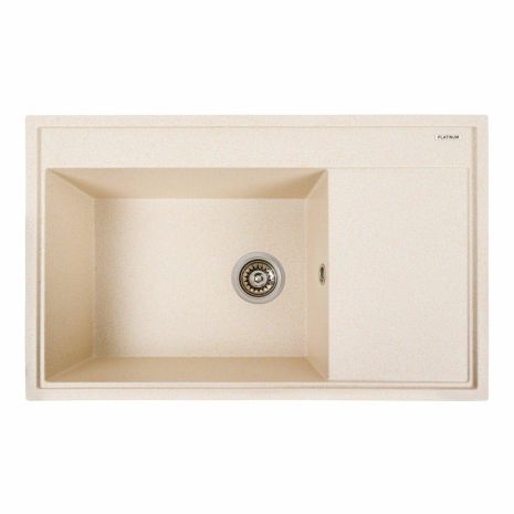 Гранітна мийка для кухні Platinum 7950 AZURIT матовий Пісок Гранітна мийка для кухні Platinum 7950 AZURIT матовий Пісок