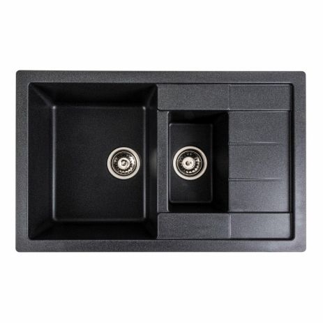 Гранітна мийка для кухні Platinum 7850W TOSKANA матовий Карбон Гранітна мийка для кухні Platinum 7850W TOSKANA матовий Карбон