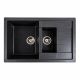 Гранітна мийка для кухні Platinum 7850W TOSKANA матовий Карбон Гранітна мийка для кухні Platinum 7850W TOSKANA матовий Карбон
