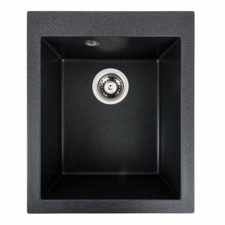 Гранітна мийка для кухні Platinum 4150 SOKIL матовий Карбон Гранітна мийка для кухні Platinum 4150 SOKIL матовий Карбон
