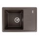 Гранітна мийка для кухні Platinum 6243 LIANA матова Темна скеля Гранітна мийка для кухні Platinum 6243 LIANA матова Темна скеля