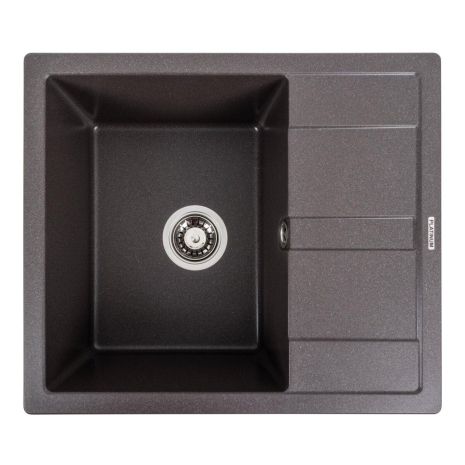 Гранітна мийка для кухні Platinum 5851 ARIA матовий Гренадин