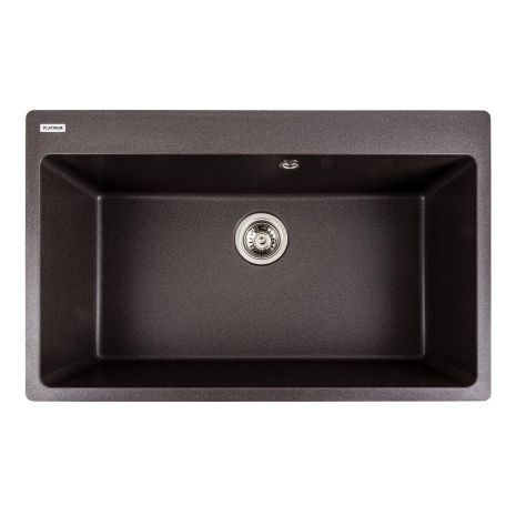 Гранітна мийка для кухні Platinum 7850 Bogema матовий Гренадин