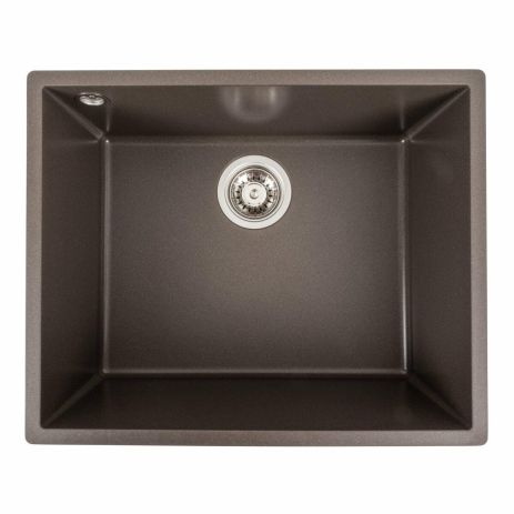 Гранитная мойка для кухни Platinum 5444 OASIS матовая Темная скала Гранитная мойка для кухни Platinum 5444 OASIS матовая Темная скала
