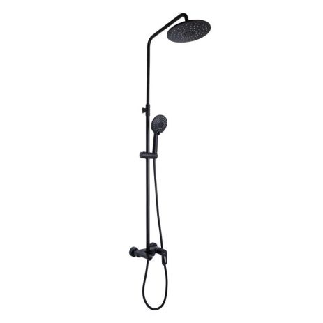 Душова система універсальна Lidz Latwa 1030 на три споживачі (з виливом) (k35) LDLAT1030BLA45422 Black