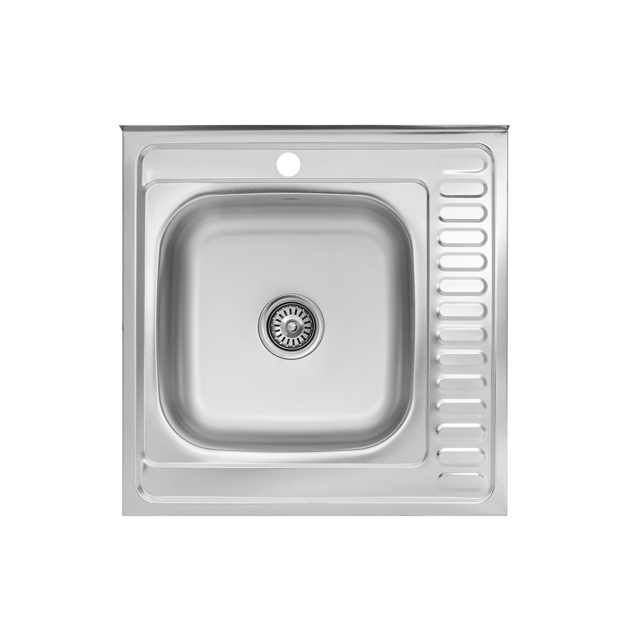 Кухонная мойка накладная Kroner KRP Satin - 6060L (0.6 мм) Кухонная мойка накладная Kroner KRP Satin - 6060L (0.6 мм)