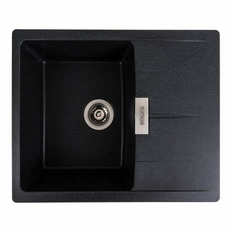 Гранитная мойка для кухни Platinum 6250 ZIRKONE матовый карбон Гранитная мойка для кухни Platinum 6250 ZIRKONE матовый карбон