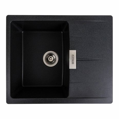 Гранитная мойка для кухни Platinum 6250 ZIRKONE матовый карбон Гранитная мойка для кухни Platinum 6250 ZIRKONE матовый карбон