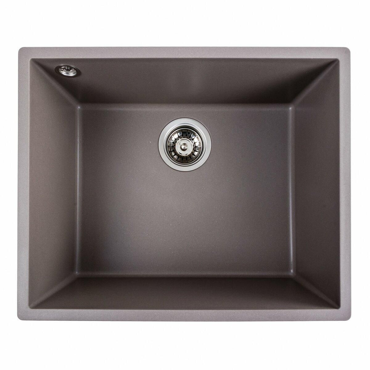 Гранитная мойка для кухни Platinum 5444 OASIS матовая Дюна Гранитная мойка для кухни Platinum 5444 OASIS матовая Дюна