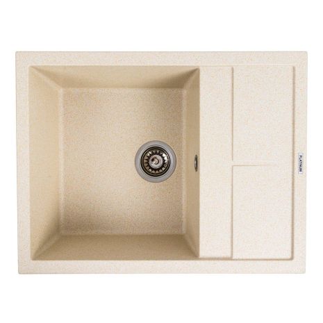 Гранитная мойка для кухни Platinum 6550 LOTOS матовый песок Гранитная мойка для кухни Platinum 6550 LOTOS матовый песок