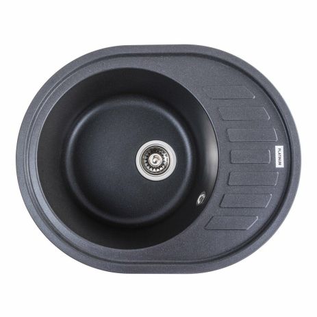 Гранитная мойка для кухни Platinum 6250 SOUL матовый Морион Гранитная мойка для кухни Platinum 6250 SOUL матовый Морион