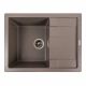 Гранитная мойка для кухни Platinum 6550 INTENSO матовая Дюна Гранитная мойка для кухни Platinum 6550 INTENSO матовая Дюна
