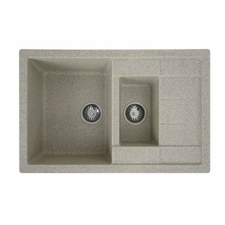 Гранітна мийка для кухні Platinum 7850W TOSKANA матова Карамель Гранітна мийка для кухні Platinum 7850W TOSKANA матова Карамель