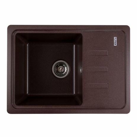 Гранитная мойка для кухни Platinum 6243 LIANA матовая Мокко Гранитная мойка для кухни Platinum 6243 LIANA матовая Мокко