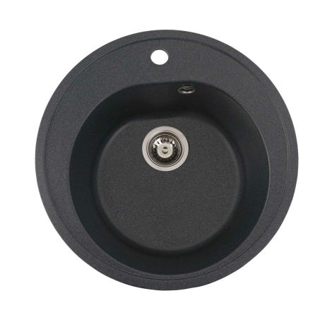 Гранітна мийка для кухні Platinum 510 LUNA матова Антрацит Гранітна мийка для кухні Platinum 510 LUNA матова Антрацит