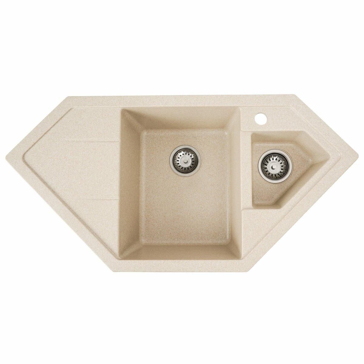 Гранитная мойка для кухни Platinum 9950 PANDORA матовая Сафари Гранитная мойка для кухни Platinum 9950 PANDORA матовая Сафари